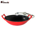 iron casting pan gas cooker CHINESE WOK